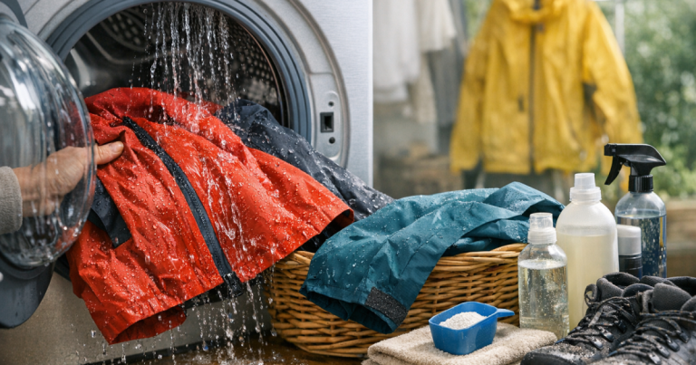 wash waterproof coats