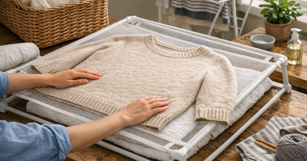 air-dry knitwear