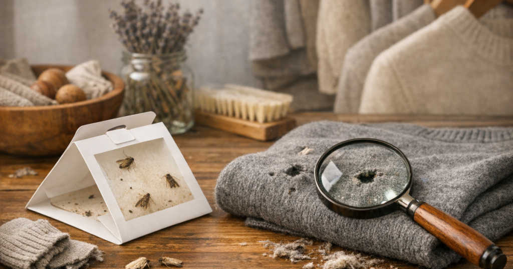clothes moth traps