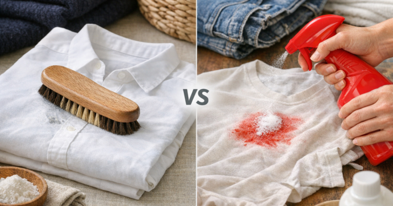 Laundress Clothing Brush vs Zout