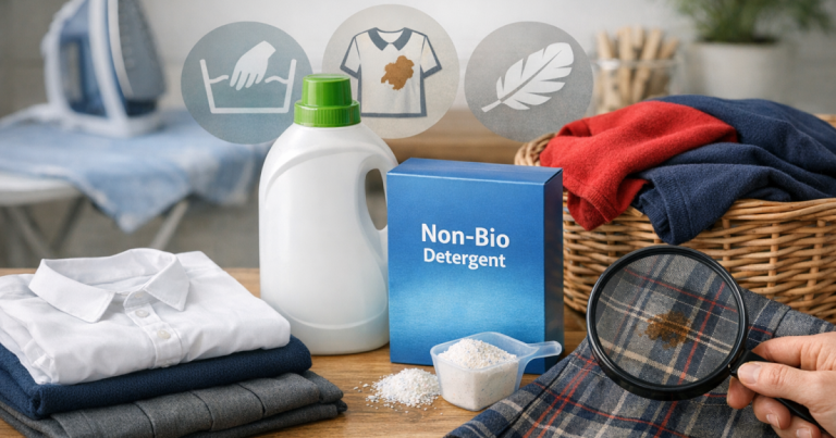 non-bio detergent for school uniforms