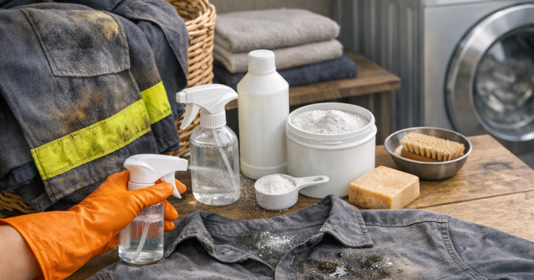 stain remover for greasy workwear