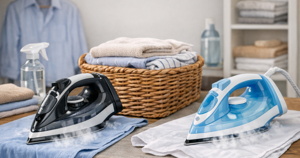 Tefal Express Steam FV2835 vs Philips EasySpeed GC1740/26