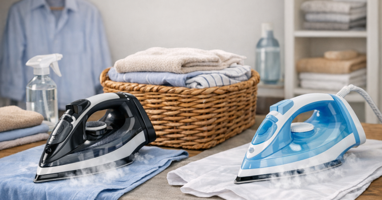 Tefal Express Steam FV2835 vs Philips EasySpeed GC1740/26