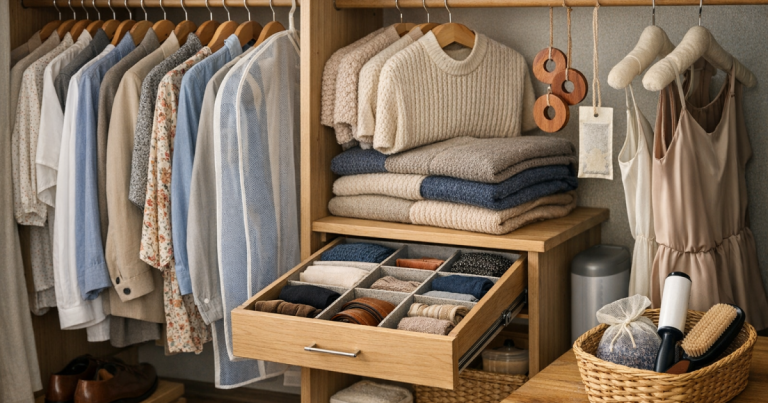 wardrobe storage planning
