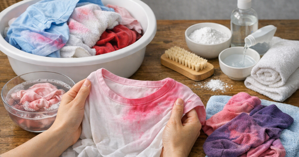 colour run stains