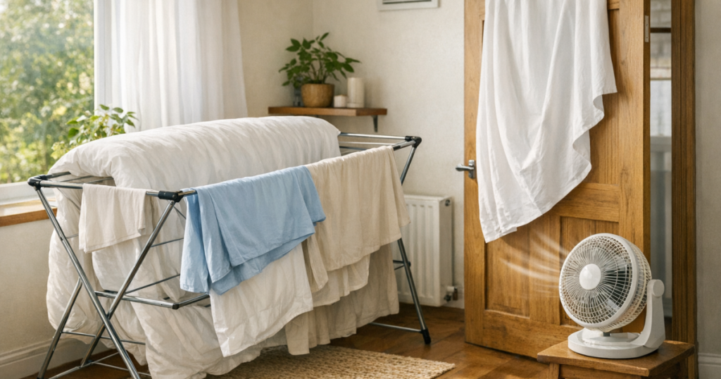 dry bedding indoors
