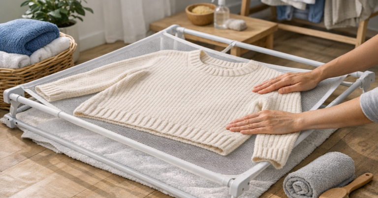 dry knitwear flat