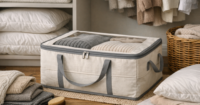 Lifewit Canvas Wardrobe Storage Bag review
