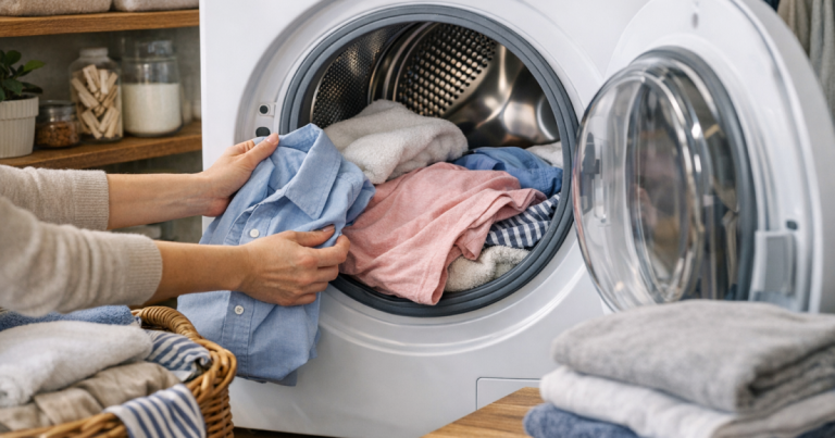 load a tumble dryer