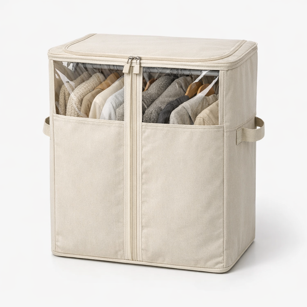 Canvas Wardrobe Storage Bag